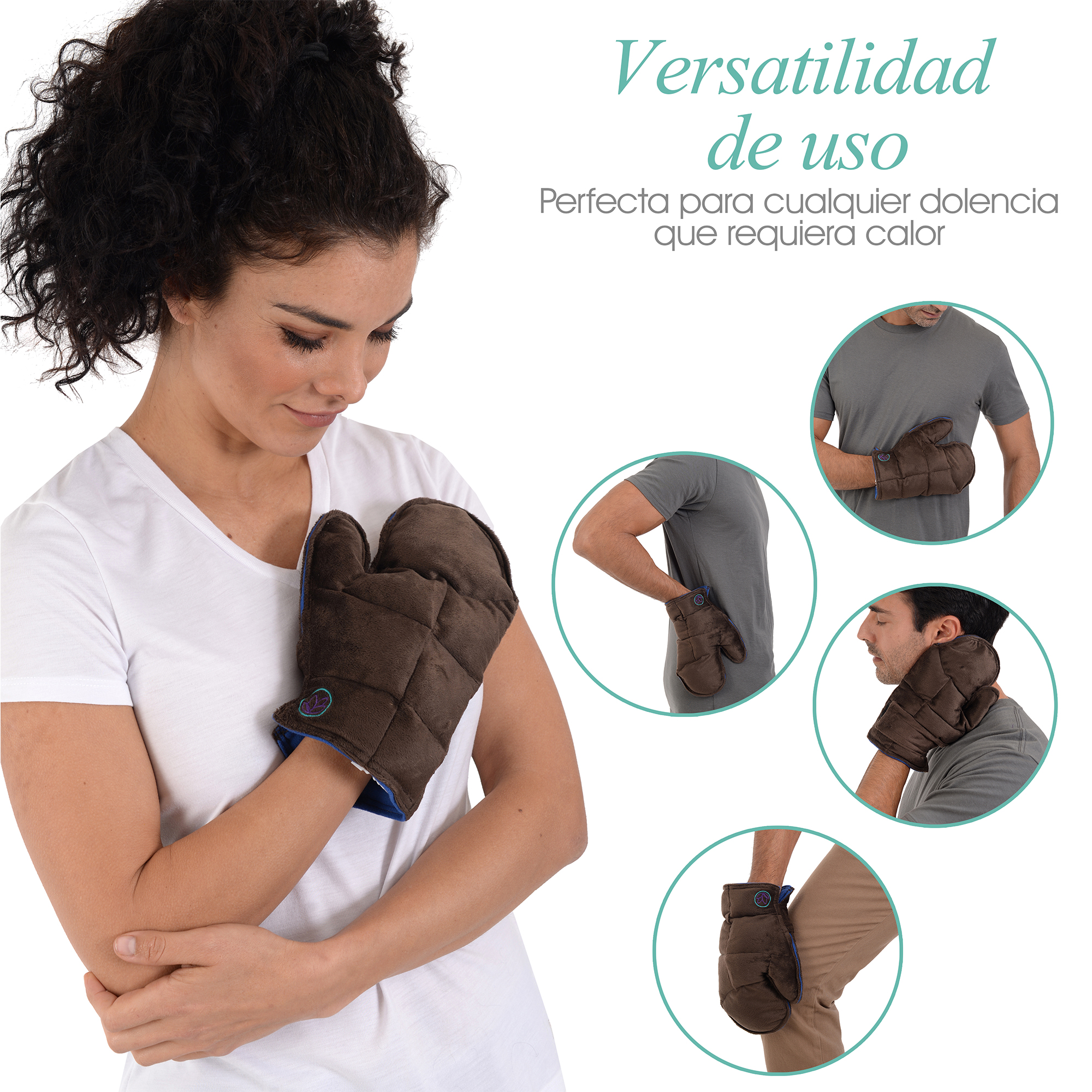 Foto 3 pulgar | Compresa para Mano Guante Naturalness Hecha con Semillas y Plantas Medicinales