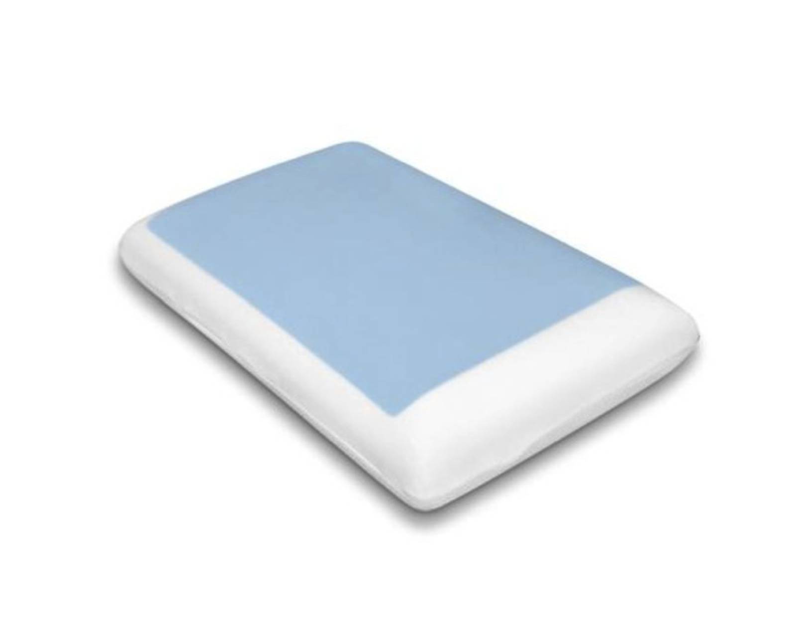 Foto 2 pulgar | Almohada de Gel Benesta 5351 Clásica Ultra Fresca color Blanco con Azul