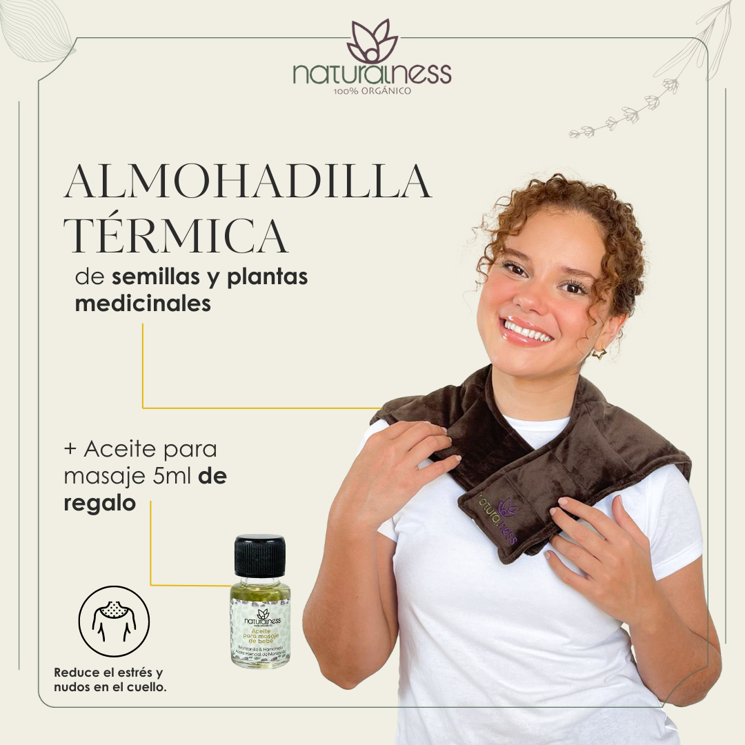 Foto 2 | Compresa para Cuello y Hombros de Semillas y Plantas Medicinales