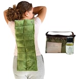 Compresa Térmica Naturalness con Semillas y Plantas para Molestias de la Columna Verde