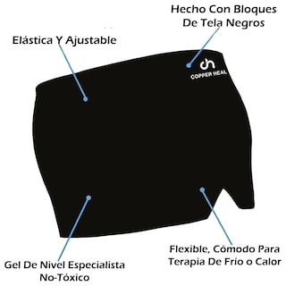 Foto 2 | Gorro Copper Heal de Gel Frío Alivia Dolor de Cabeza Tensión y Migraña