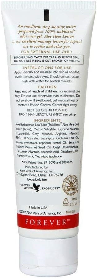 Foto 3 | Crema Relajante Forever Living Aloe Heat Lotion 118 ml