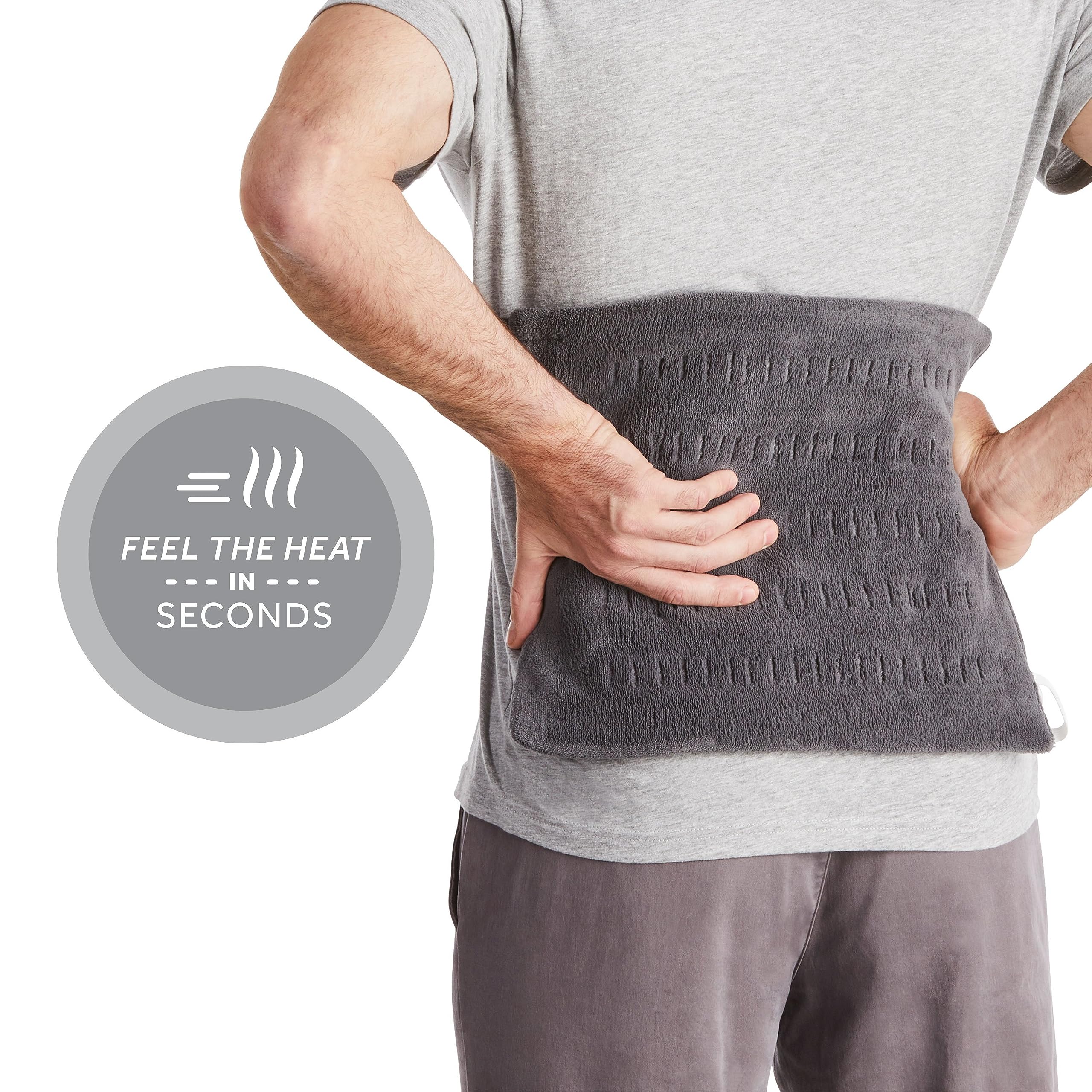 Foto 5 | Almohadilla Térmica Sunbeam Para Espalda, Cuello, Dolores Menstruales Y Hombros - Venta Internacional.