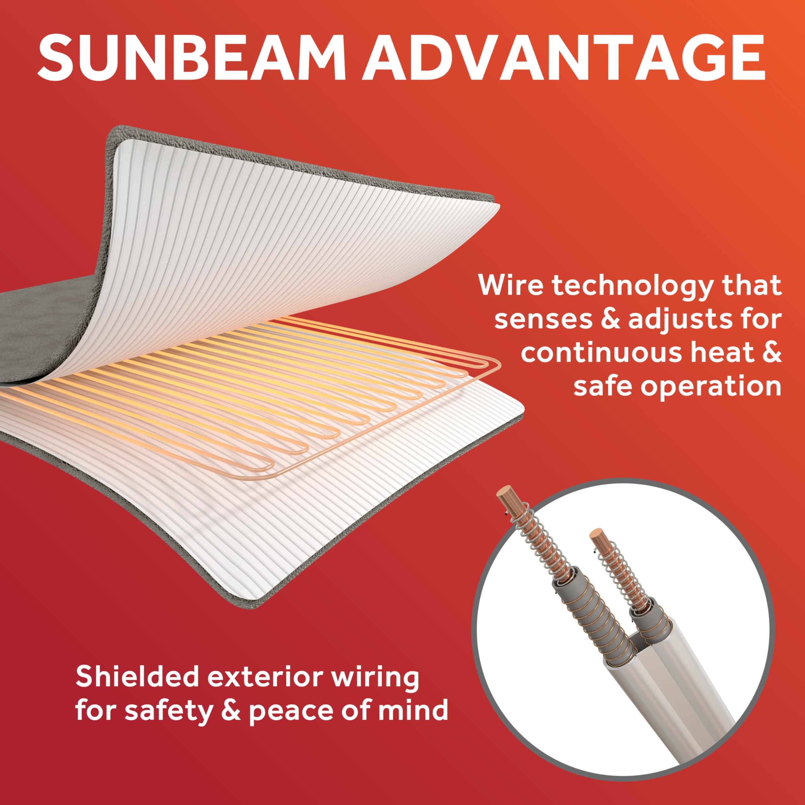 Foto 8 pulgar | Funda de Colchón Eléctrico con Calefacción Sunbeam King Size 12 Heat Set - Venta Internacional