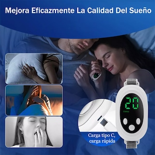Foto 6 | Neurocontrol Ansiedad Pazmental Ayuda Recargable Para Dormir Blanco