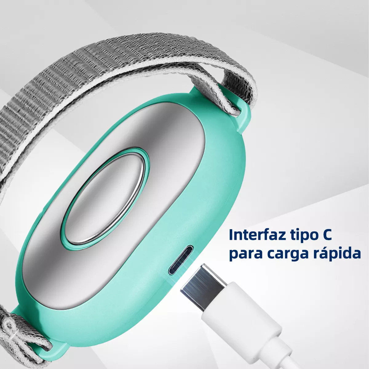 Foto 7 pulgar | Neurocontrol Ansiedad Pazmental Ayuda Recargable Para Dormir Azul Cielo