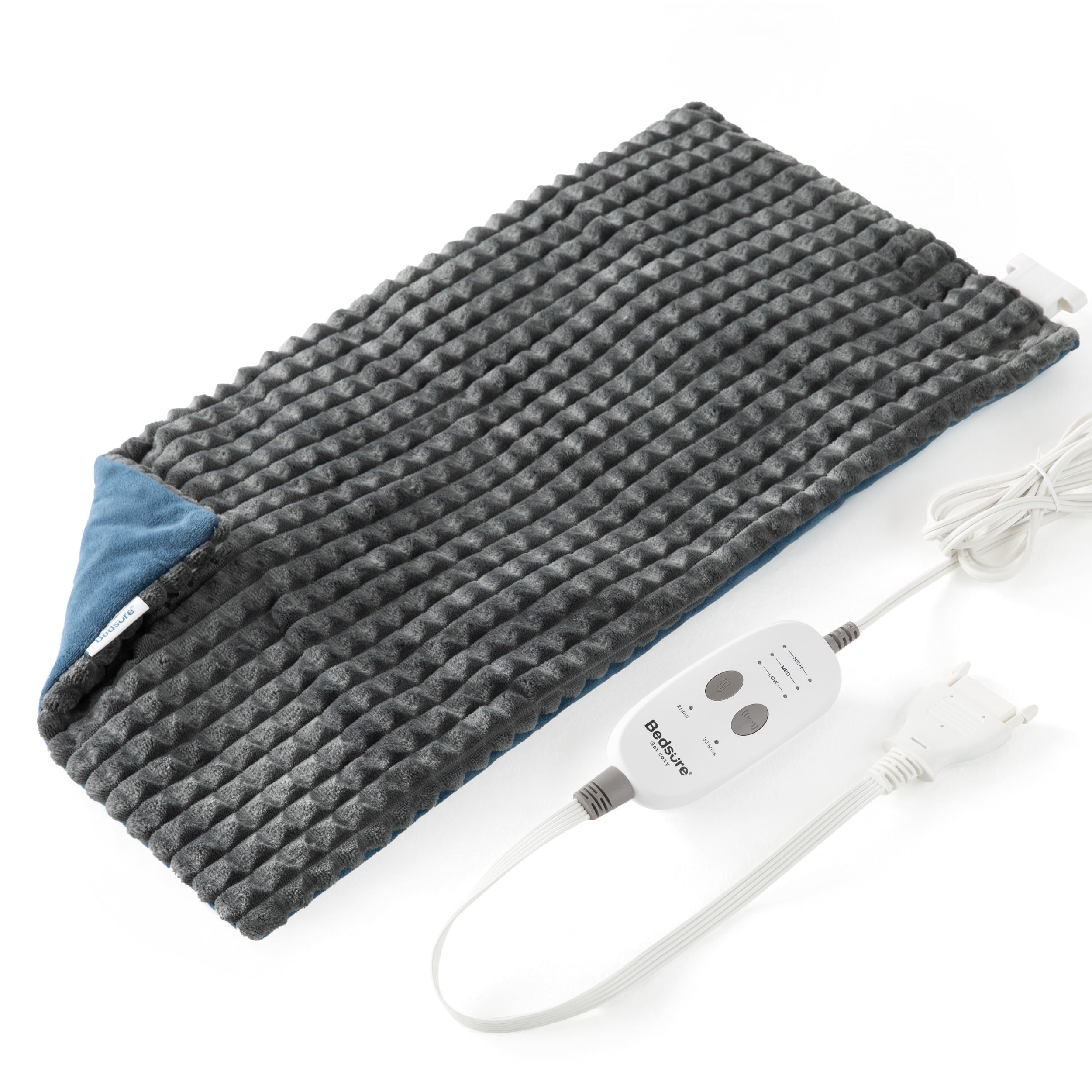 Almohadilla Térmica Bedsure Back Para Cuello Y Hombros Con Vibración, 2 Horas - Venta Internacional.
