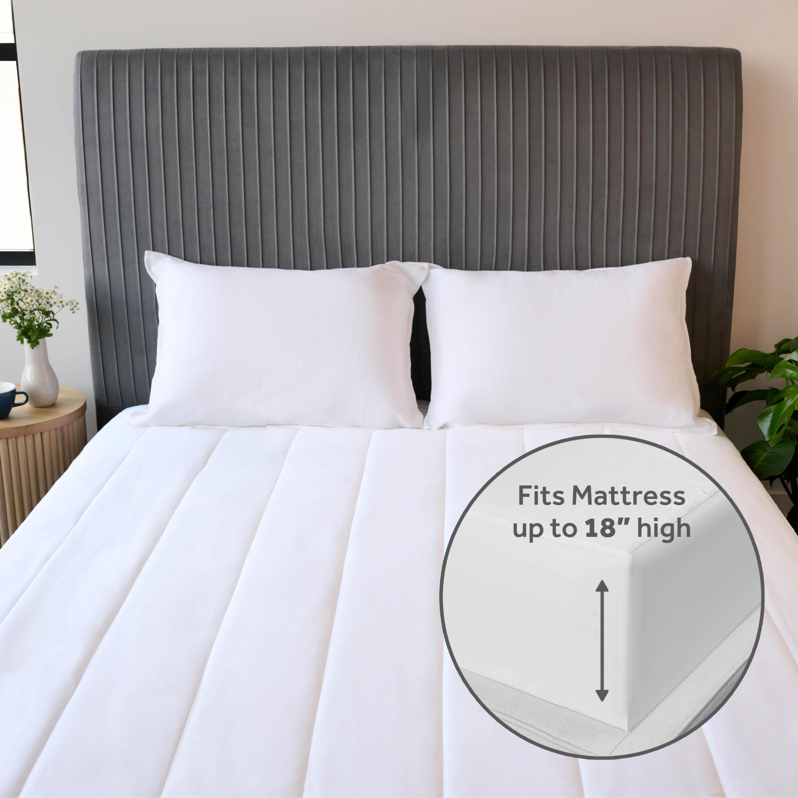 Foto 5 | Colchón Sunbeam, Manta Eléctrica Con Conexión Wi-fi, Doble - Venta Internacional.