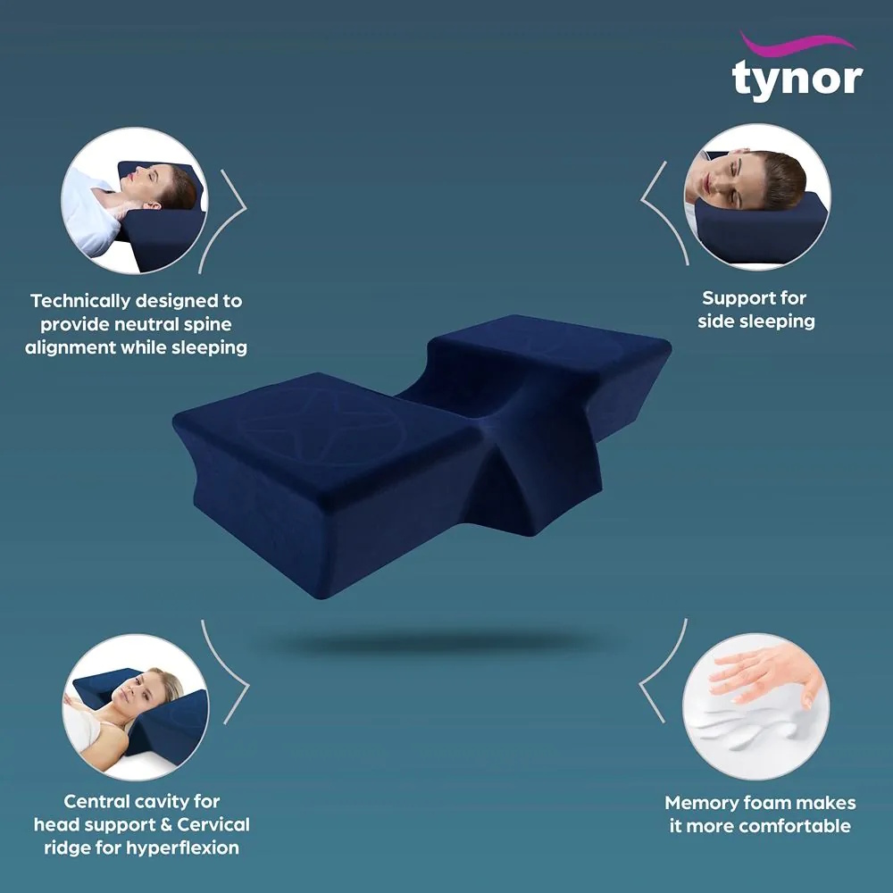 Foto 4 pulgar | Almohada Anatómica Tynor Unitalla