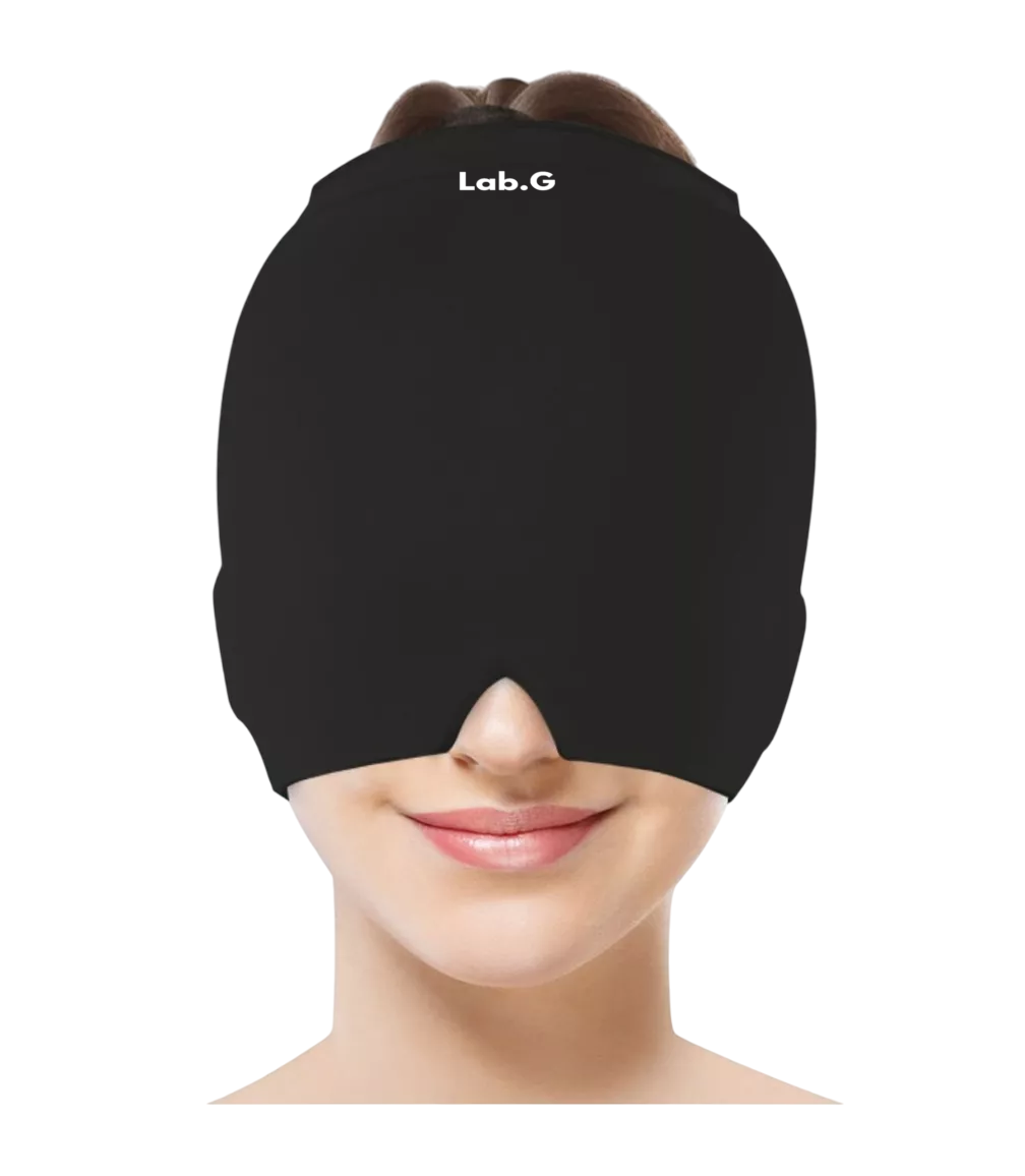 Foto 2 pulgar | Gorro Para Migraña De Gel Con Compresión Fría Y Caliente Negro