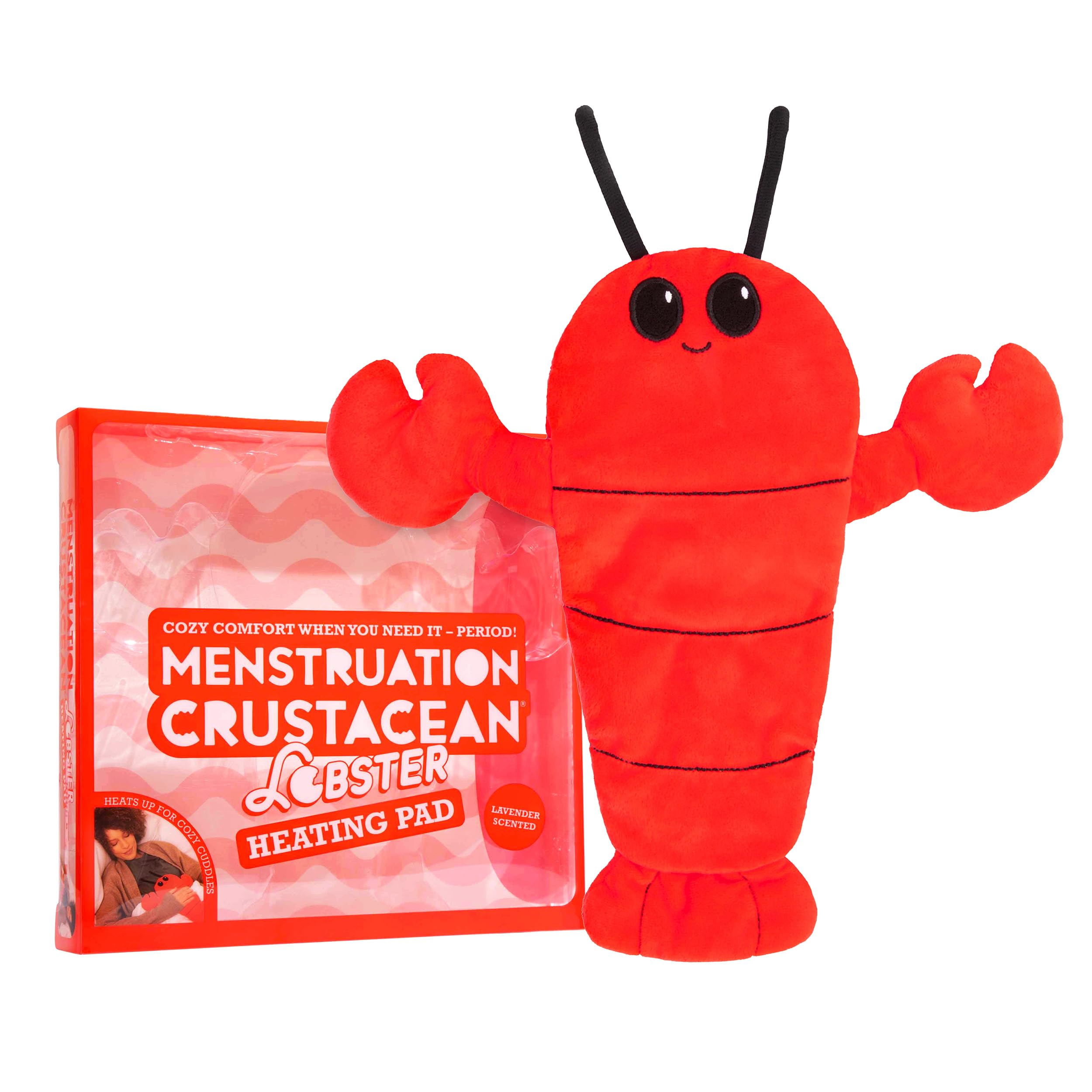 Foto 2 pulgar | Almohadilla Térmica ¿qué Memes? Menstruación: Crustáceo, Langosta - Venta Internacional.