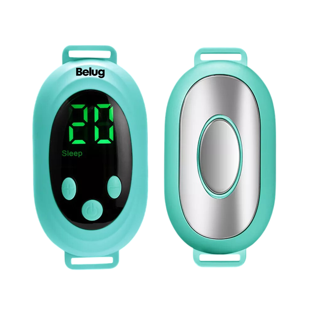 Neurocontrol Ansiedad Pazmental Ayuda Recargable Para Dormir Belug Azul Cielo