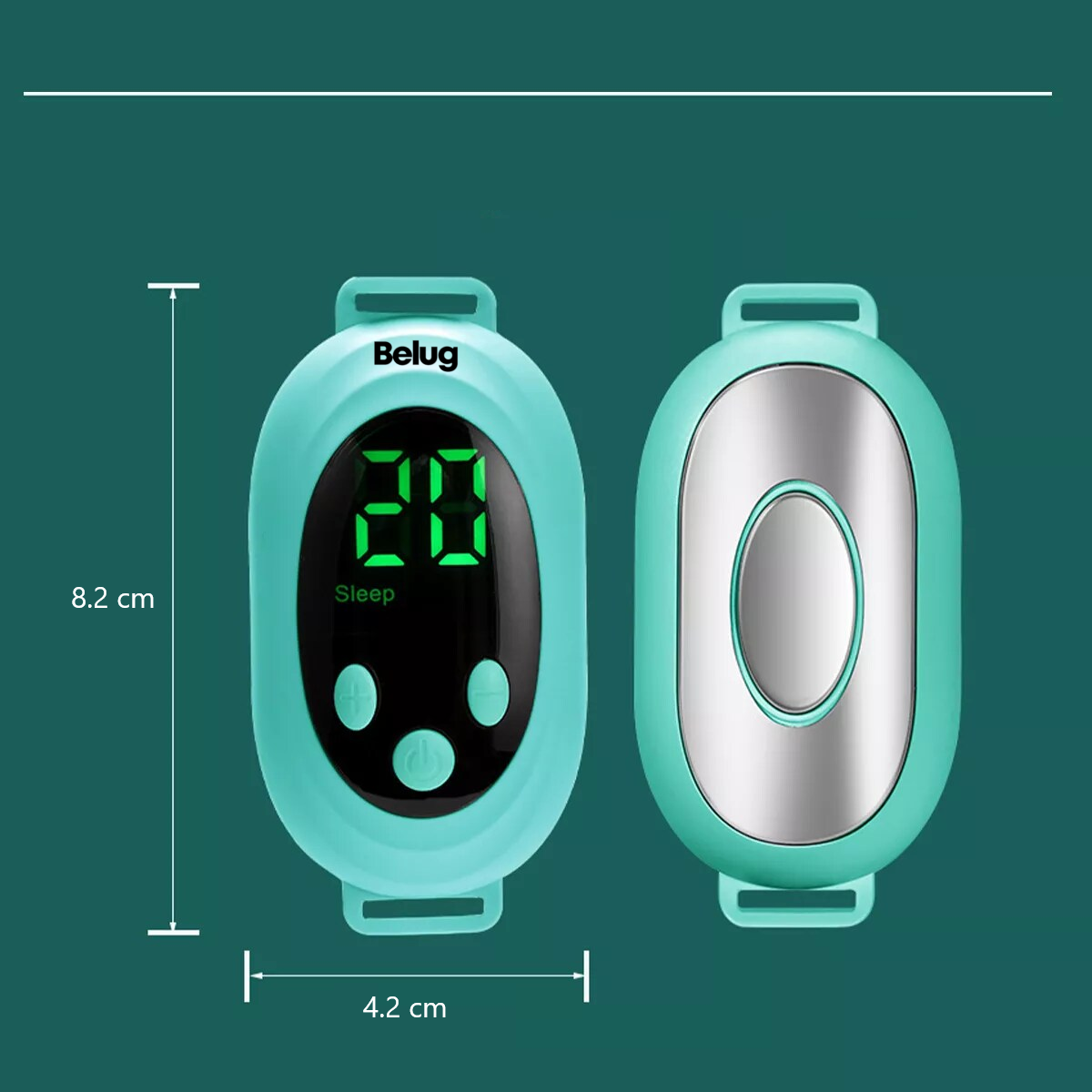 Foto 4 pulgar | Neurocontrol Ansiedad Pazmental Ayuda Recargable Para Dormir Belug Azul Cielo