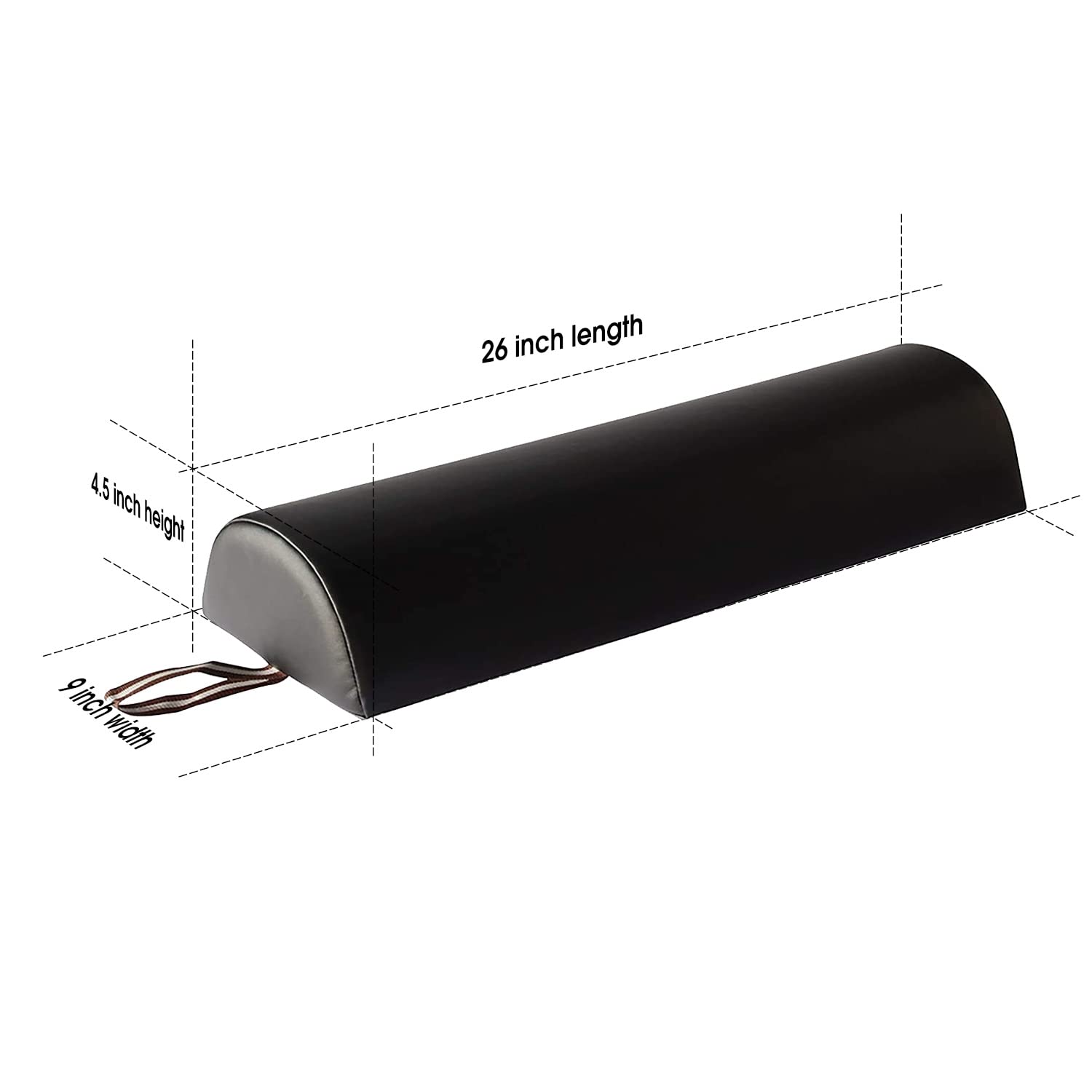 Foto 8 pulgar | Almohada Bolster Para Piernas Master Massage Jumbo Half Round - Venta Internacional.
