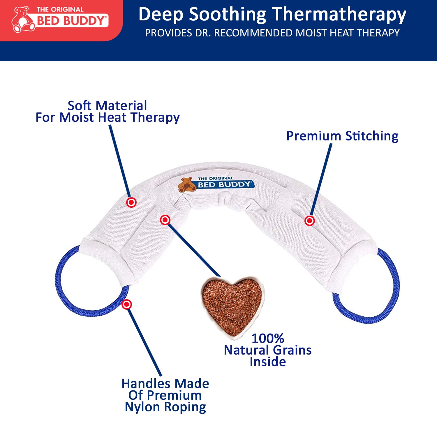 Foto 3 | Pack De 2 Compresas Térmicas Y Envolturas Refrescantes Para El Cuello Bed Buddy Carex - Venta Internacional.