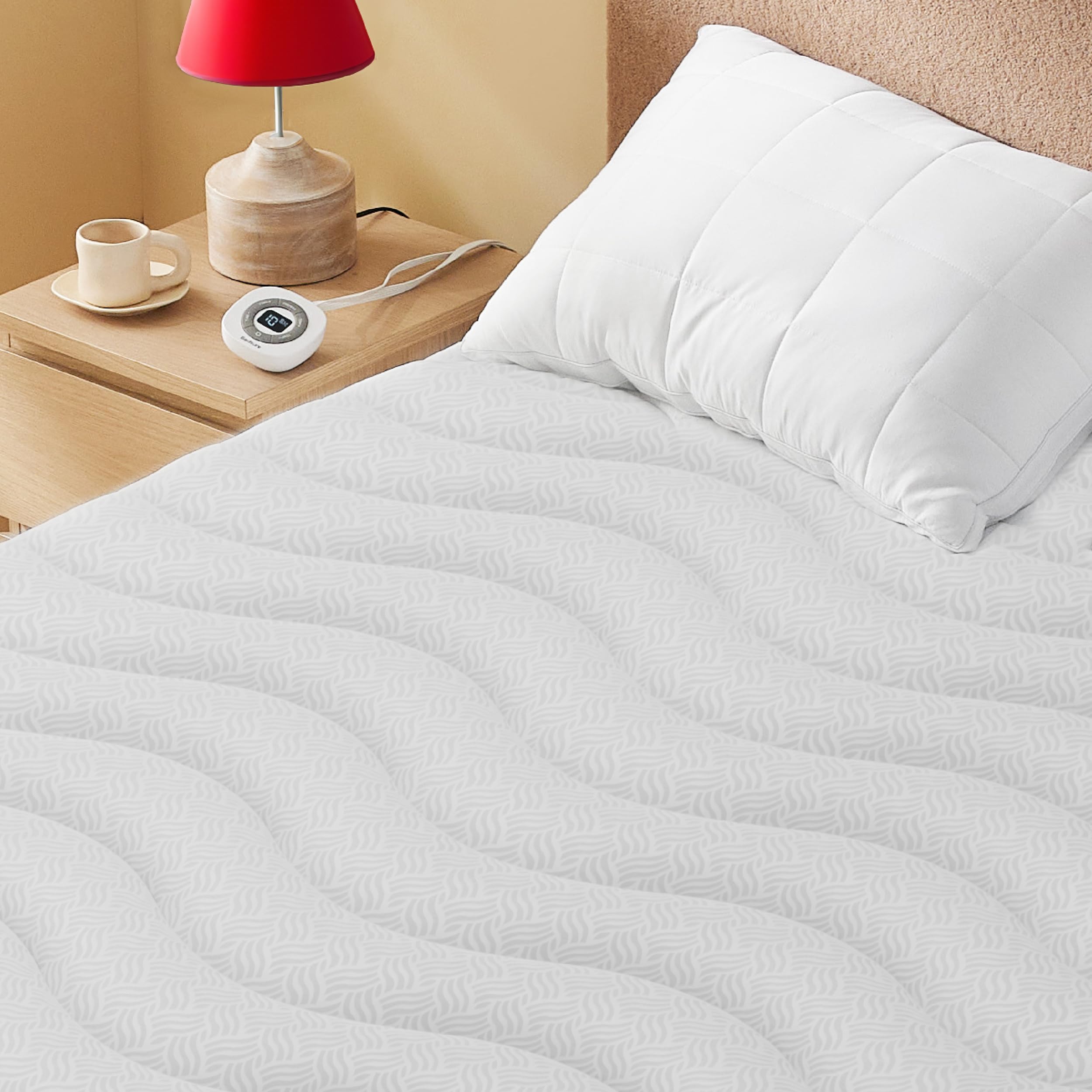 Foto 1 | Funda De Colchón Con Calefacción Bedsure Queen Con Memoria Y Precalentamiento, 60 X 80 - Venta Internacional.