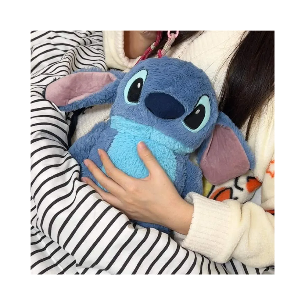 Foto 2 | Stitch Bolsa De Agua Caliente Peluche Lab.g  2pz Azul