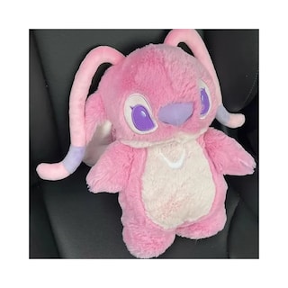 Foto 3 | Stitch Bolsa De Agua Caliente Peluche Belug 2pz Rosa
