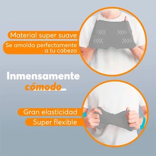 Foto 4 | Gorro Para Migraña Archy Antifaz De Gel Ojeras Terapia Frio Y Calor Dolor Cabeza Anti Estres Relajante Mascara Reuti