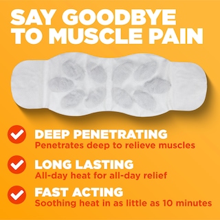 Foto 3 | Almohadillas Térmicas Thermacare Portable Muscle Therapy 8 Unidades - Venta Internacional.