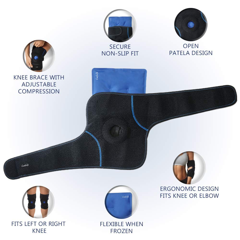 Foto 3 pulgar | Paquete De Gel Para Terapia Fría Y Caliente  Paquete De Hielo Para Rodillas Comfilife - Venta Internacional.