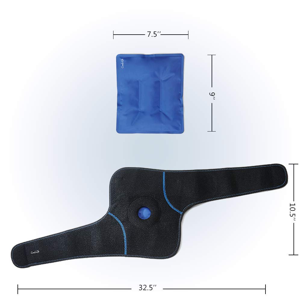Foto 6 pulgar | Paquete De Gel Para Terapia Fría Y Caliente  Paquete De Hielo Para Rodillas Comfilife - Venta Internacional.