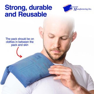 Foto 4 | Paquete De Gel Accurate Comfort 9 X 12 Paquete De 2 Unidades Para Terapia De Frío Y Calor - Venta Internacional.