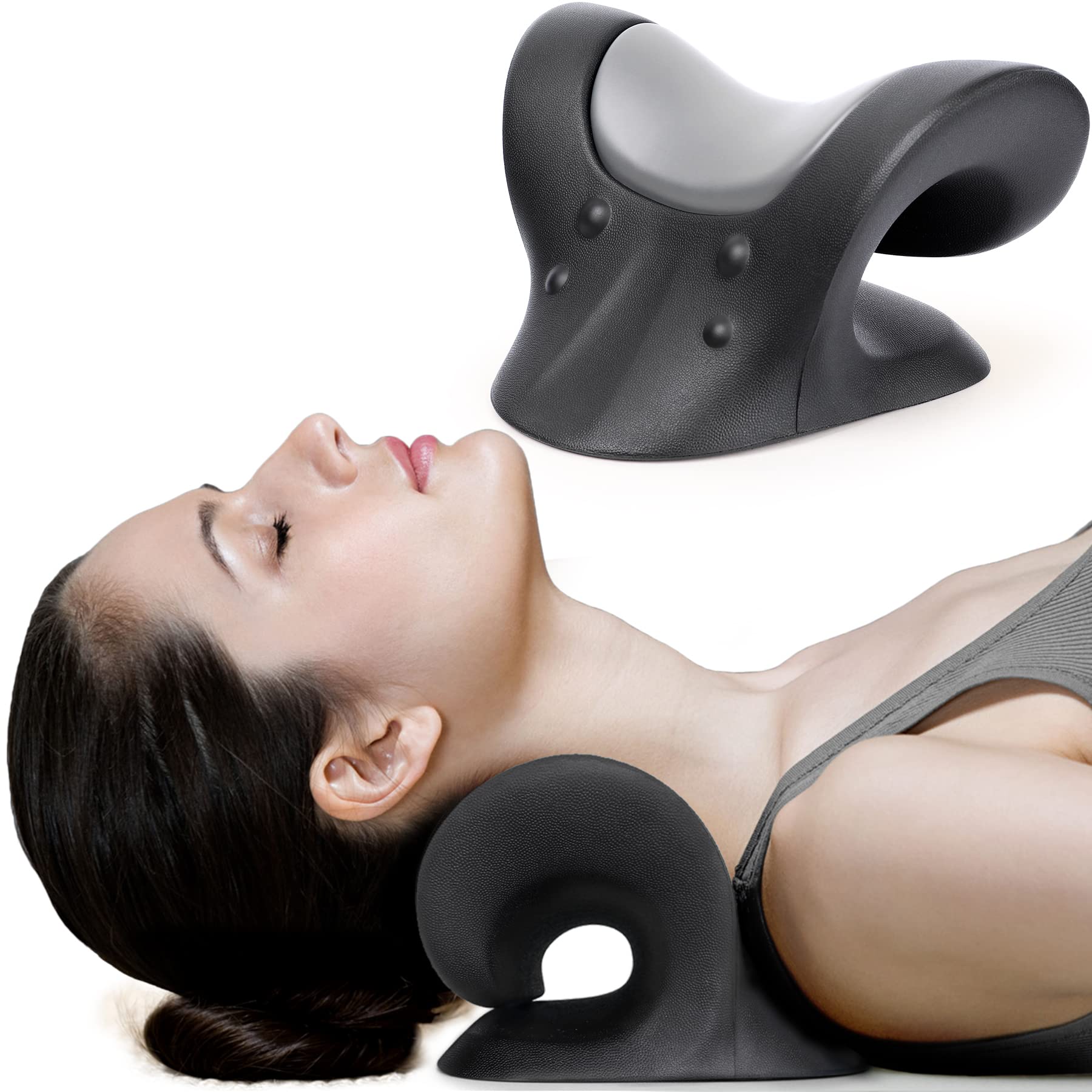 Foto 1 | Aparato De Tracción Cervical Restcloud Cómodo Estirador De Cuello - Venta Internacional.