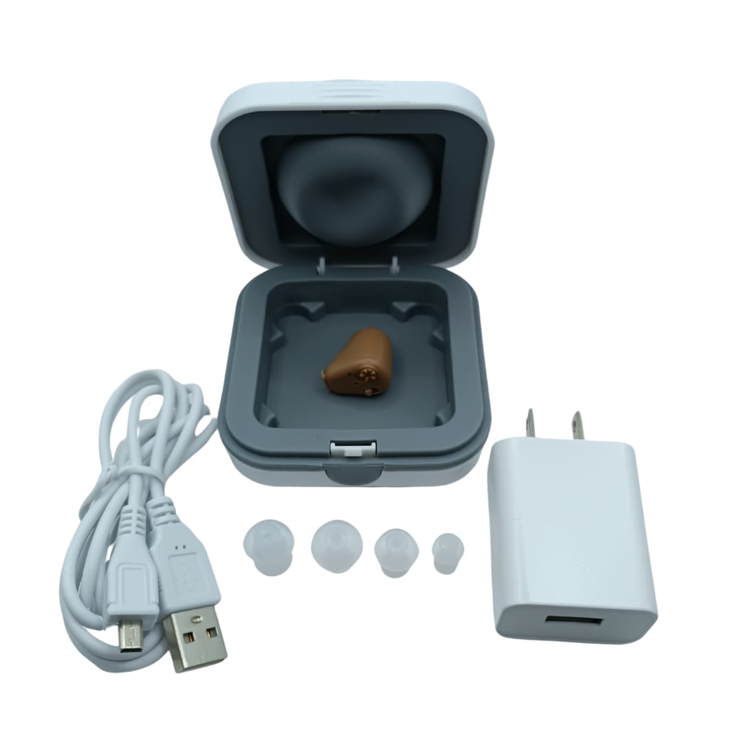 Foto 4 | Aparato Auditivo Axon K89 Beige para Sordera Recargable