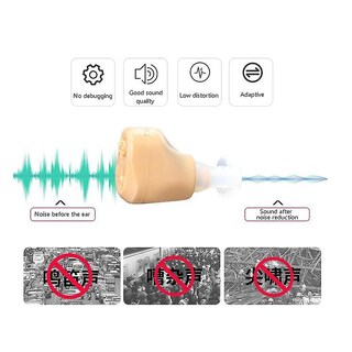 Foto 4 | Audífono Sanlin Beans Mini Invisible Recargable - Venta Internacional.