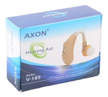 Foto 4 | Aparato Auditivo Axon V185 Color Beige Para Sordera Recargable Ampllificador De Sonido