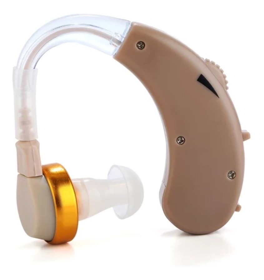 Aparato Auditivo Axon V163 Color Beige Para Sordera Recargable Ampllificador De Sonido