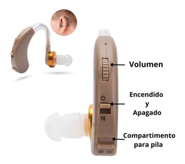 Foto 5 | Aparato Auditivo Axon V163 Color Beige Para Sordera Recargable Ampllificador De Sonido