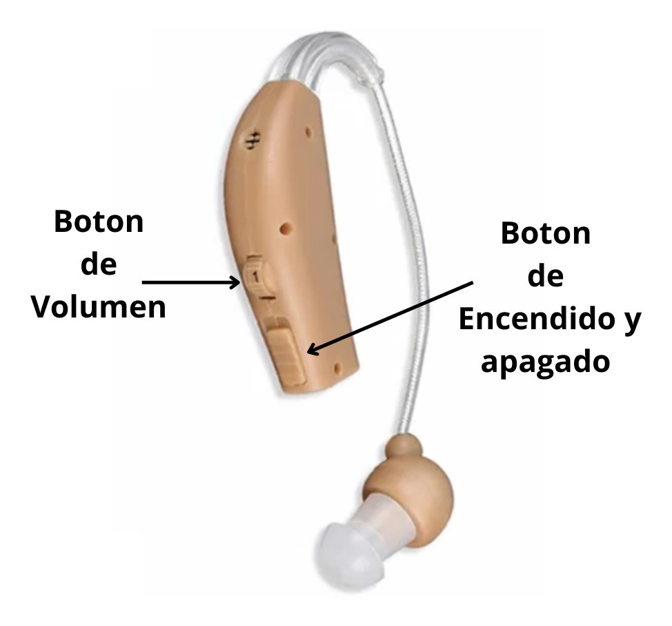Foto 4 pulgar | Aparato Auditivo Cheap Medic Ultra Auditivo Color Beige Para Sordera Recargable Ampllificador De Sonido