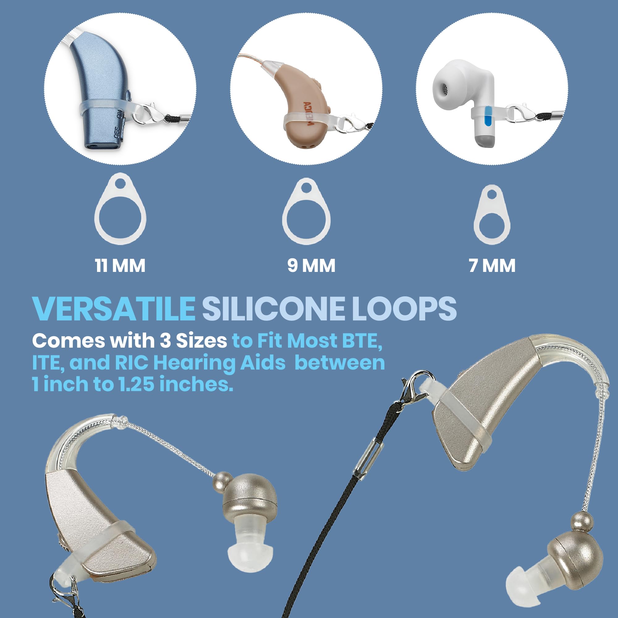 Foto 4 pulgar | Soporte Protector Medca Para Audífonos Con Cable Antipérdida - Venta Internacional.