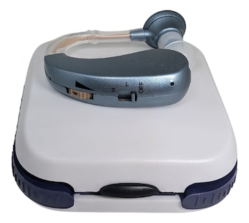 Foto 4 | Aparato Auditivo Cheap Medic Jz-1088f8 Blue Color Azul Para Sordera Recargable Ampllificador De Sonido
