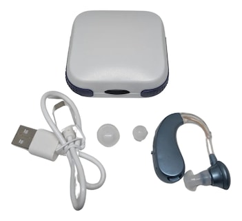 Foto 6 | Aparato Auditivo Cheap Medic Jz-1088f8 Blue Color Azul Para Sordera Recargable Ampllificador De Sonido