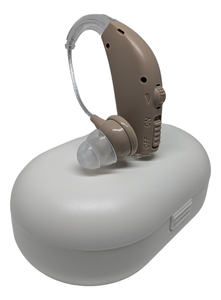 Aparato Auditivo Cheap Medic 311 T Biege Color Beige Para Sordera Recargable Ampllificador De Sonido