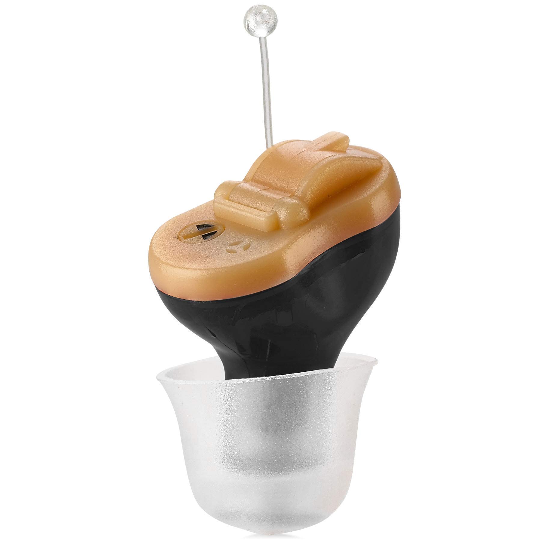 Amplificador Auditivo Medca Mini Invisible In Canal (cic) Negro - Venta Internacional.