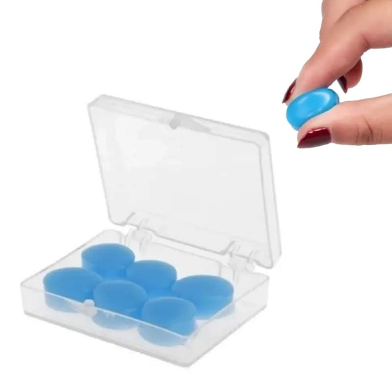 Tapones Para Los Oídos Moldeables, Hipoalergénicos, Silicone-oido, 3 Pares - Venta Internacional. $569