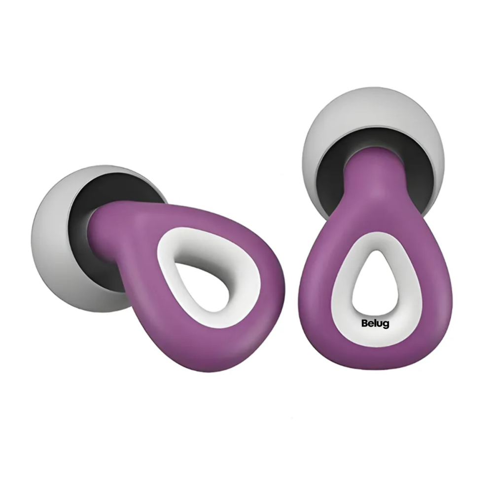 Foto 2 pulgar | Tapones Dormir Para Oídos Con Reducción De Ruido 35db Belug  Purpura