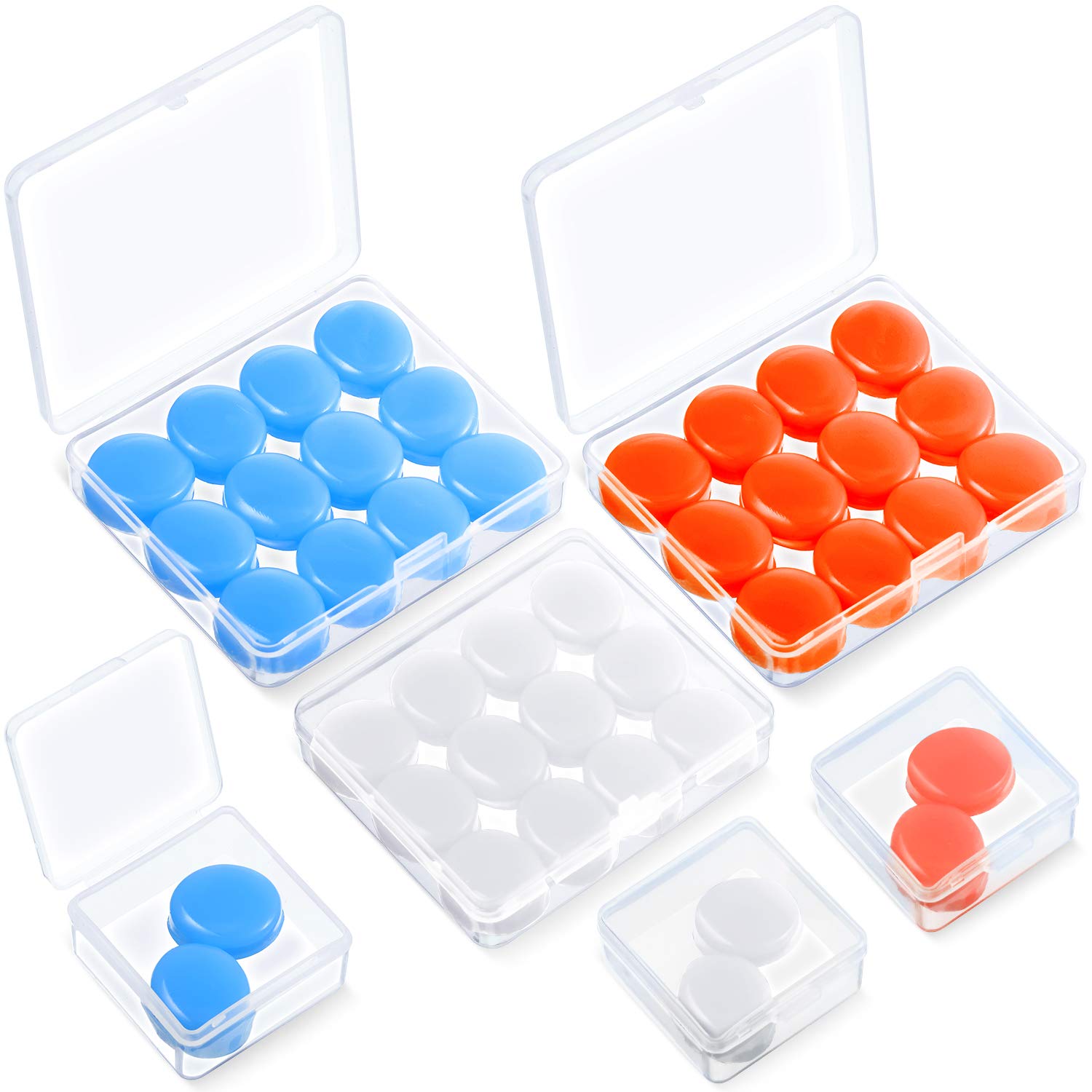 Foto 2 pulgar | Tapones Para Los Oídos Frienda  21 Pares  Para Dormir  Reutilizables  De Silicona - Venta Internacional.