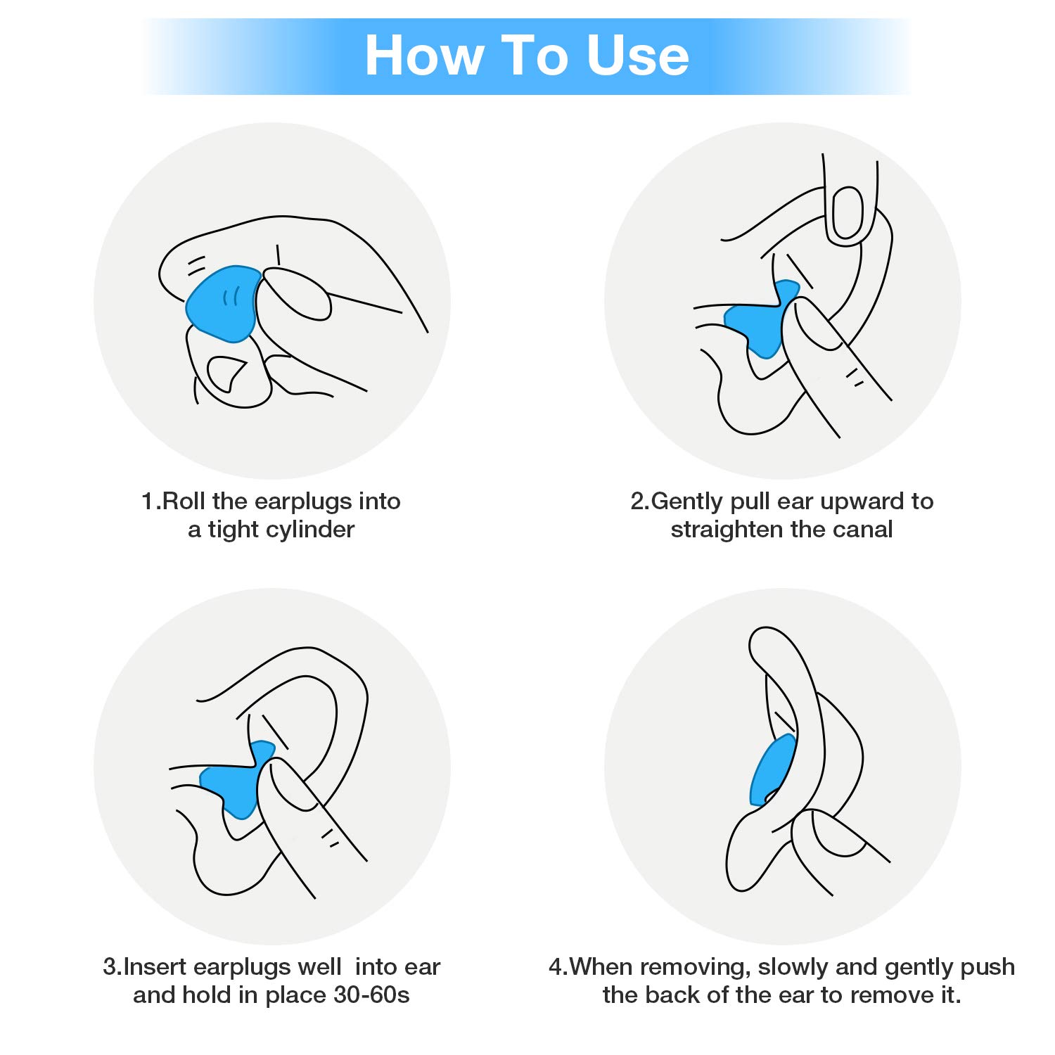 Foto 5 pulgar | Tapones Para Los Oídos Frienda  21 Pares  Para Dormir  Reutilizables  De Silicona - Venta Internacional.