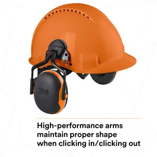 Foto 6 | Casquillo 3m Estilo Gorra Con Aislamiento Eléctrico, Color Naranja - Venta Internacional.