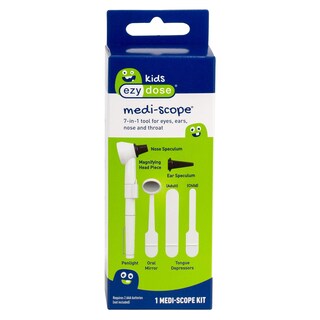 Foto 2 | Kit De Endoscopio Médico Ezy Dose Kids 7 En 1 Para Ojos Orejas Nariz Y Garganta - Venta Internacional.
