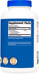 Foto 4 | Suplemento Nutricost De Extracto De Cereza Ácida 3000 Mg 240 Cápsulas - Venta Internacional.
