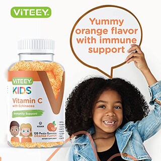 Foto 6 | Gomitas Viteey con Vitamina C para Niños con Equinácea 120 Unidades - Venta Internacional