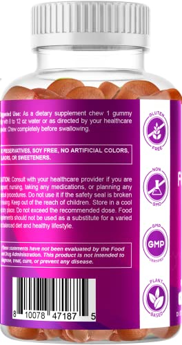 Foto 6 pulgar | Suplemento De Gomitas De Ácido Fólico Vitamáticas De 1000 Mcg Para Uso Prenatal - Venta Internacional.