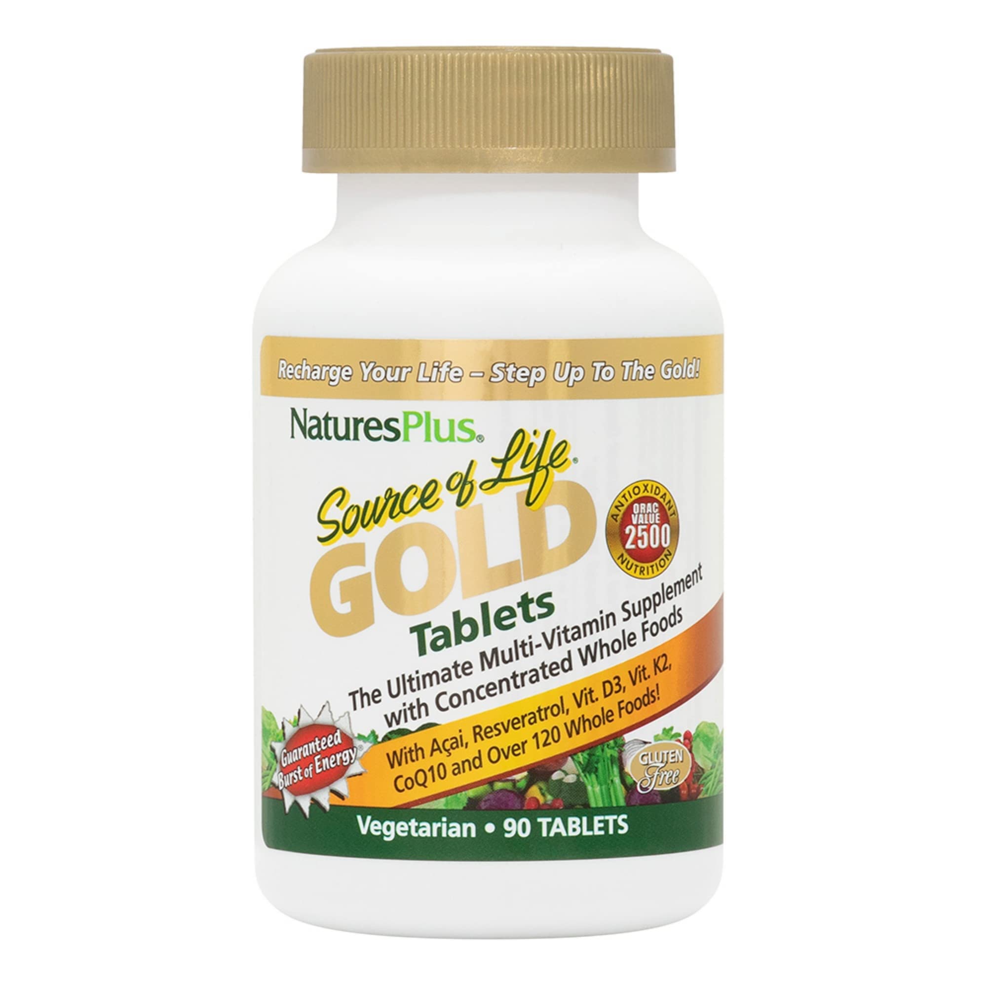 Foto 2 pulgar | Suplemento Nature's Plus Source Of Life Gold 90 Comprimidos - Venta Internacional.