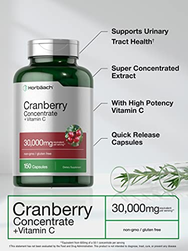 Foto 5 pulgar | Concentrado de Arándanos Rojos Horbäach con Vitamina C 30 ml - Venta Internacional
